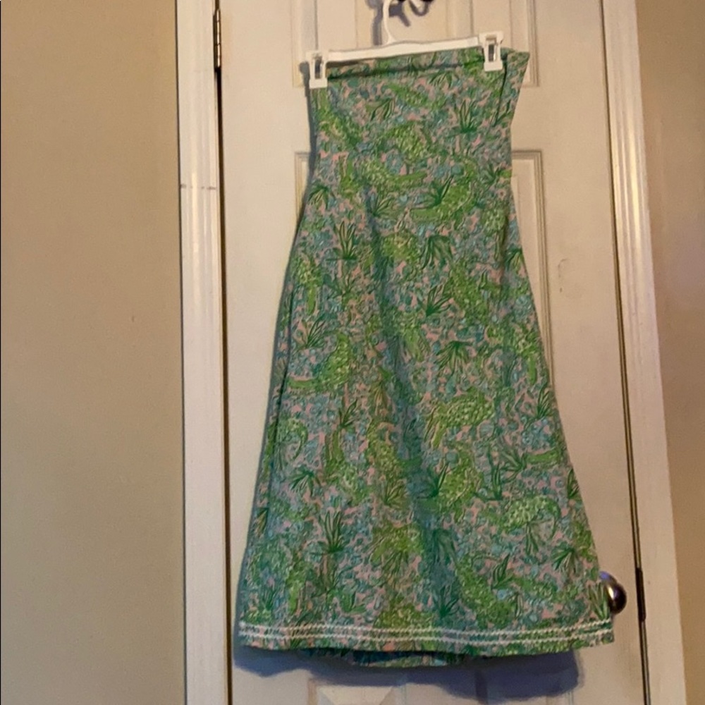 Lilly strapless dress